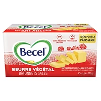 Becel Margarine Salted Sticks, 4 x 113g