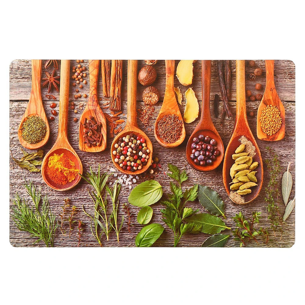 Set De Table En Plastique (Épices Et Fines Herbes) - Set of 12