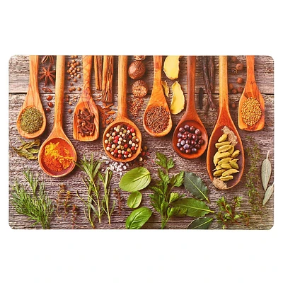 Set De Table En Plastique (Épices Et Fines Herbes) - Set of 12
