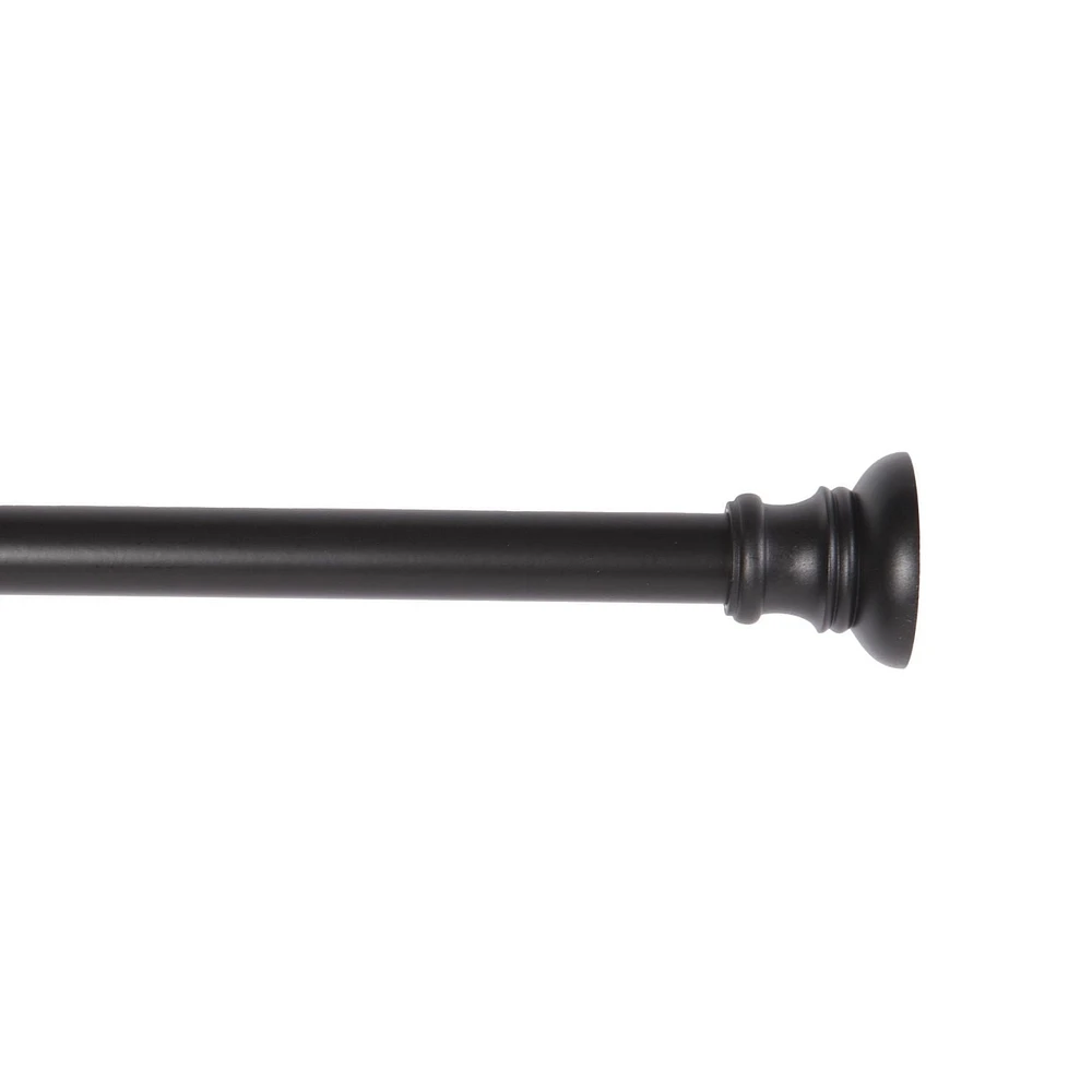 Tringle de tension Lunar Fast Fit Nicholas à occultation complète et sans outil 1,6 cm diamètre, longueur réglable En plusieurs couleurs