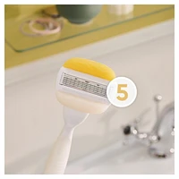 Gillette Venus ComfortGlide plus Olay Coconut Women's Razor Blade Refills