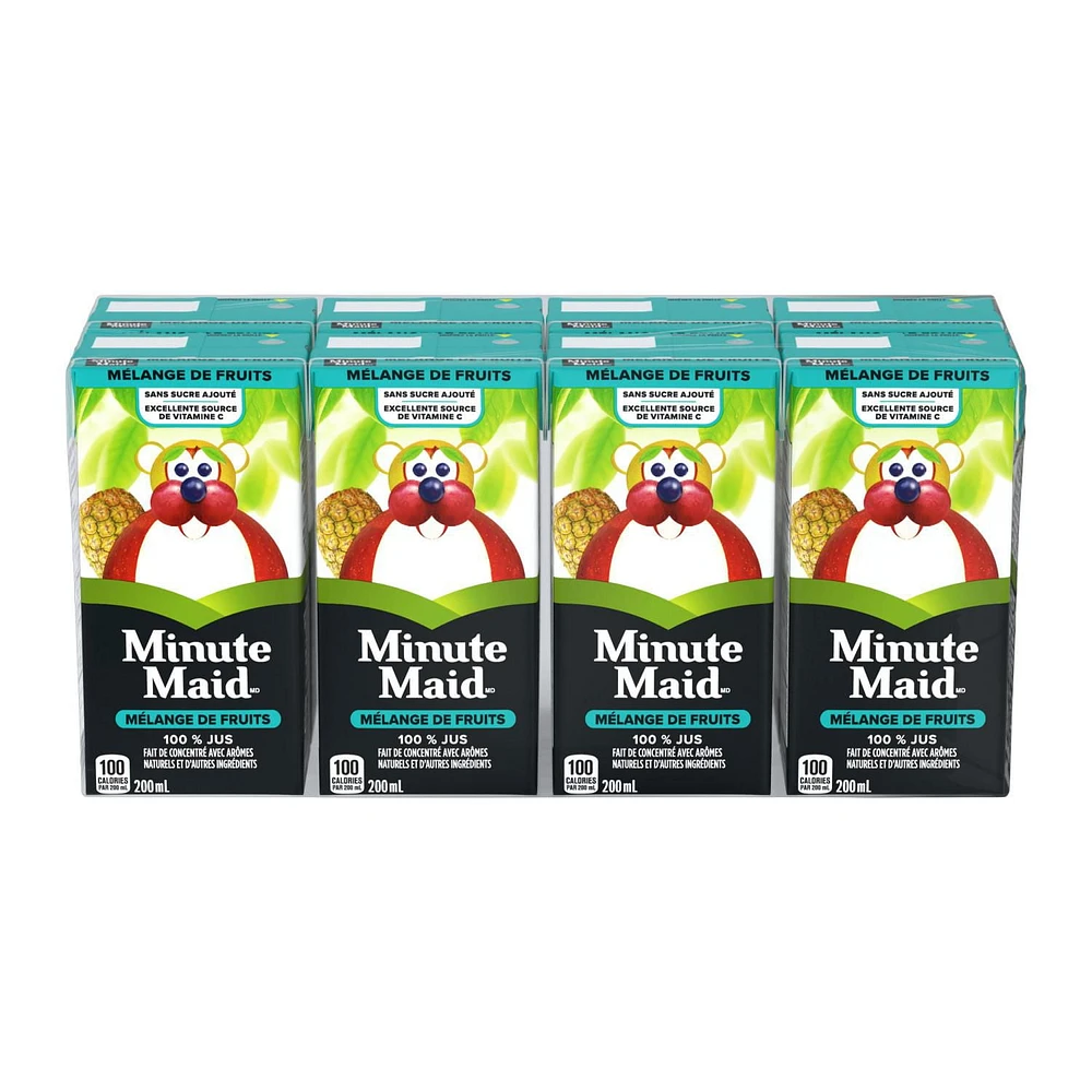 Minute Maid Fruit Blend Juice 200mL carton 8 pack