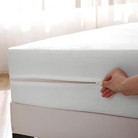 Housse de matelas Marina Decoration Premium Soft 100 % imperméable et anti-punaises de lit, silencieuse, avec fermeture éclair, hypoallergénique et respirante, convient pour une profondeur maximale de