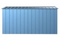 Arrow Abri de rangement classique en acier, 10 x 12, bleu gris