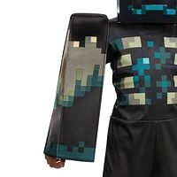 Child's Minecraft Warden Deluxe Costume