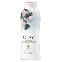 Nettoyant pour le corps Olay Fresh Outlast Fraise blanche et menthe 364 ml