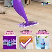 Swiffer WetJet with The Power of Dawn Floor Cleaner, Fresh Scent each, 2.5L