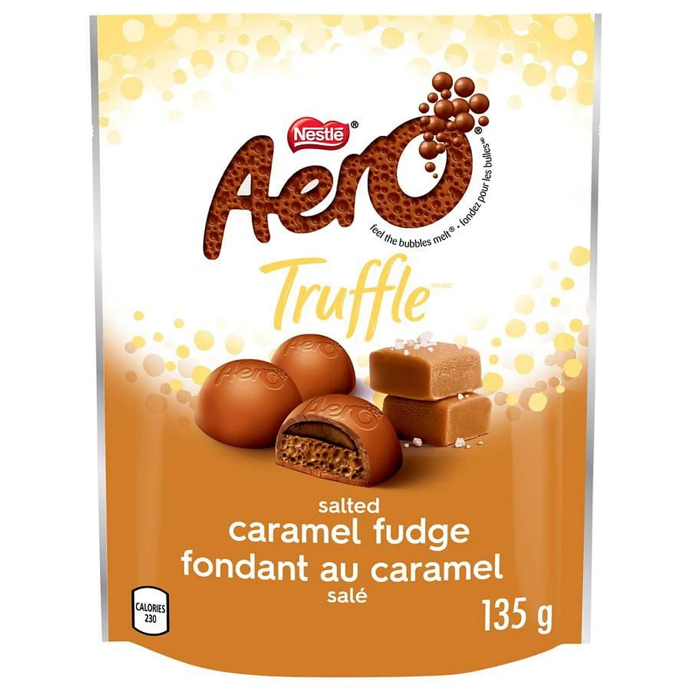 Sachet AERO Truffle Fondant au caramel salé, 135 g