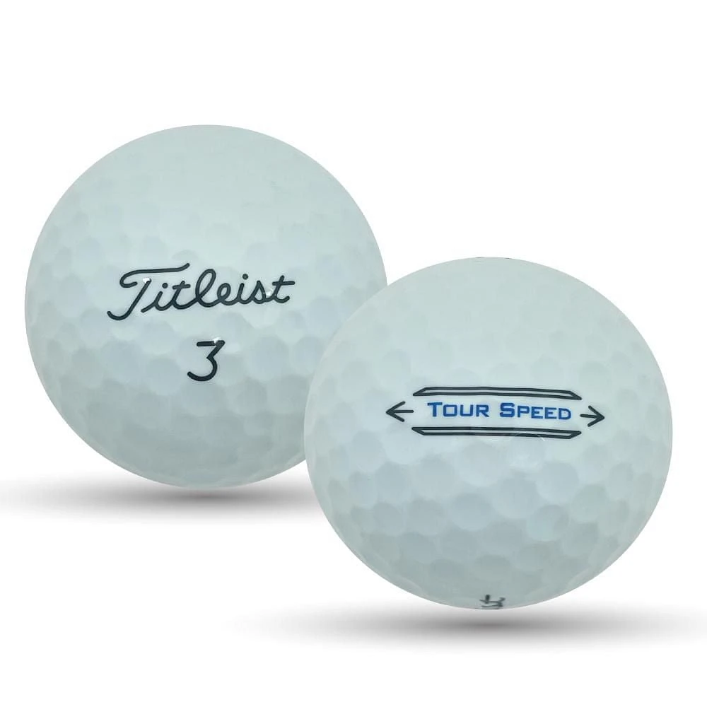 Mulligan - 48 balles de golf récupérées Titleist Tour Speed 4A, Blanc