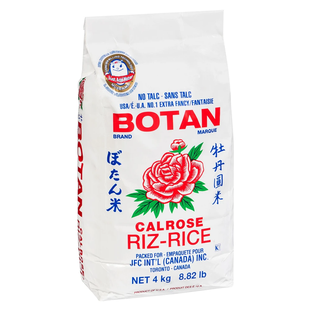 Botan Calrose Rice, Botan Calrose Rice 4 kg