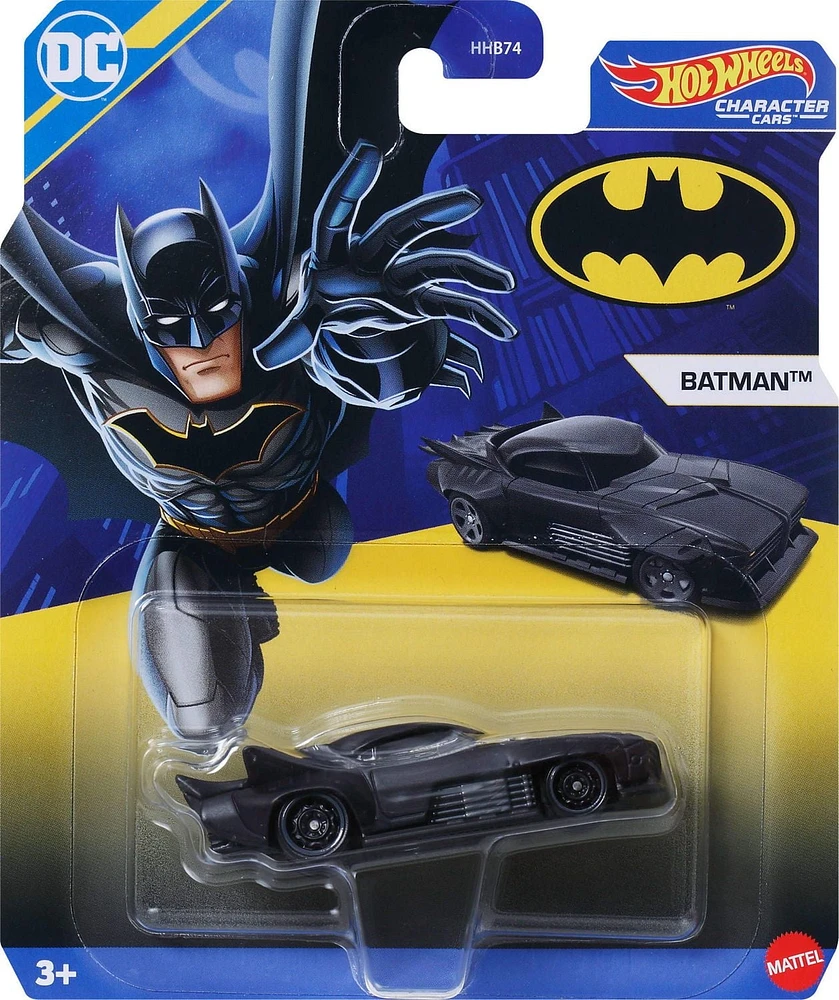 Hot Wheels Character Cars Véhicule sous licence, 3ans et collect.