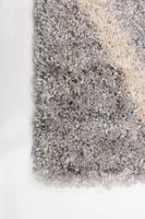 ECARPET Geometric Indoor Frieze Area Rug, Ultra Soft & Plush Lova Collection