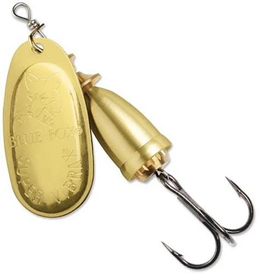 Blue Fox Classic Vibrax 3/16 oz, Gold/Gold