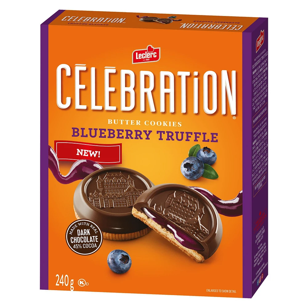 Celebration Blueberry Truffle Cookies