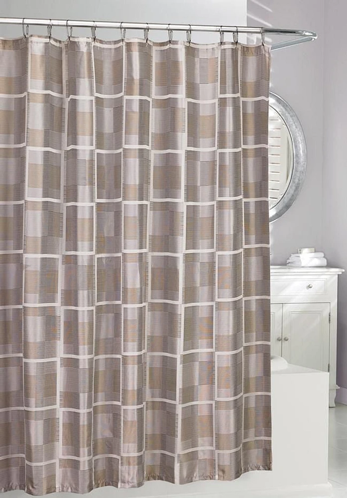 Gateway Jacquard Fabric Shower Curtain