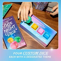 Let’s Get Deep® Date Night Dice by Relatable, Includes 4 Dice, for Ages 18+, Roll for 200+ Unique Date Night Ideas