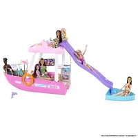 Barbie Bateau de Rêve-Coffret bateau, piscine, toboggan, accessoires