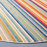 SAFAVIEH Cabana Siomha Tapis Rayé Extérieur