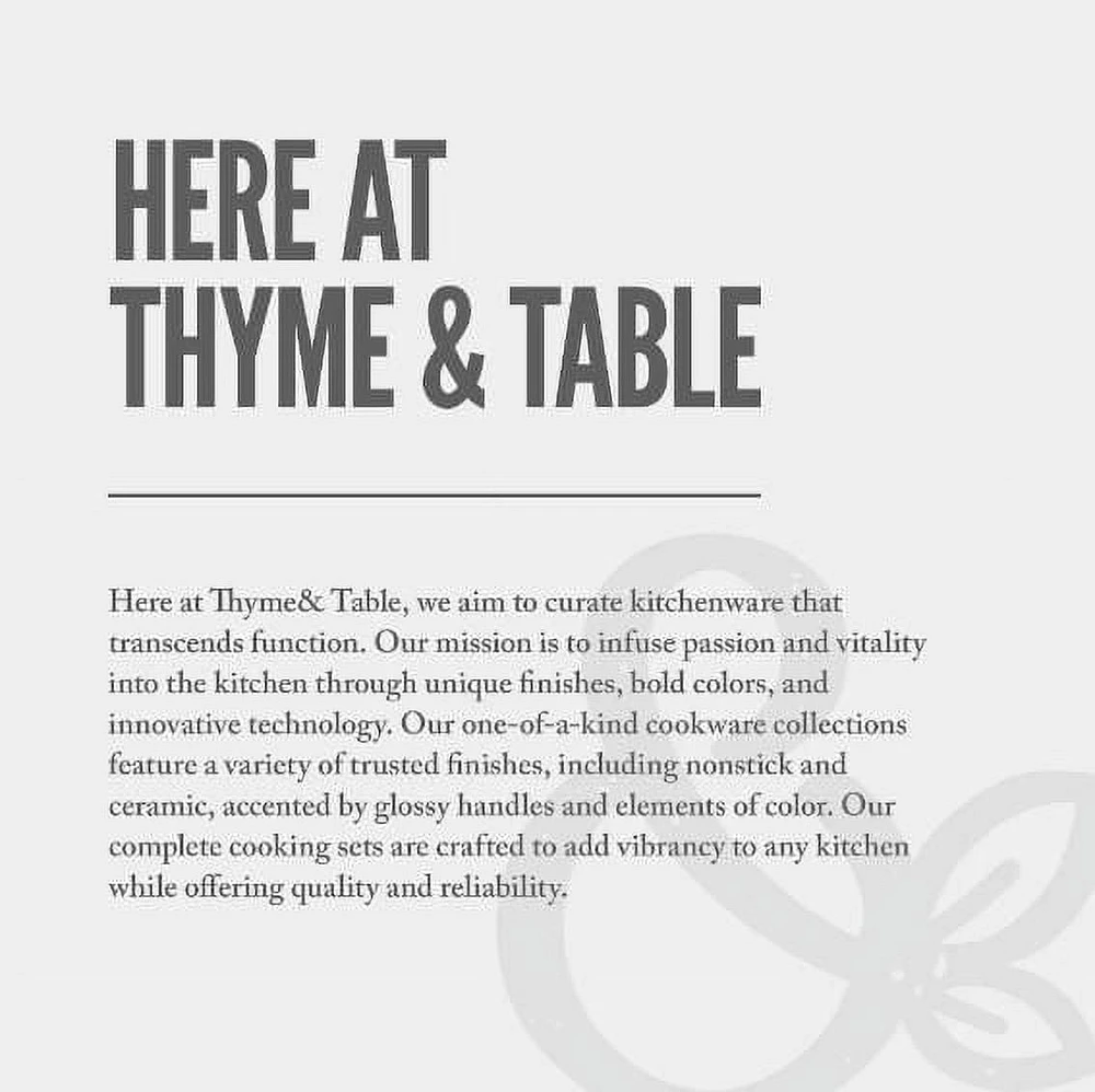 Bol en grès Thym & Table, vert caspien
