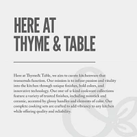 Bol en grès Thym & Table, vert caspien