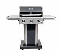 Kenmore - Gril à gaz sur pied à 3 brûleurs - Noir