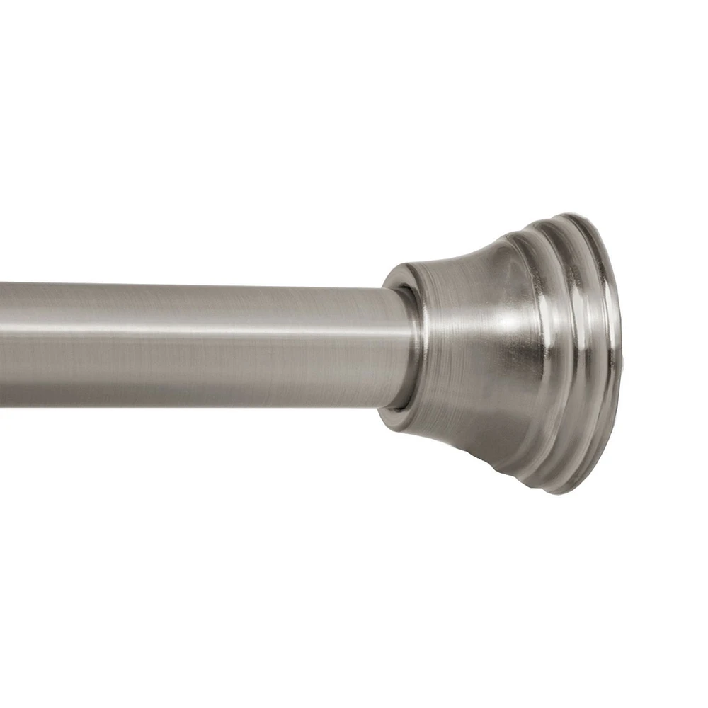 Tringle de douche décorative télescopique à tension Mainstays, sans outils nécessaires 109 cm à 183 cm