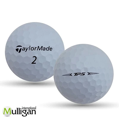 Mulligan - 96 balles de golf récupérées Taylormade TP5 5A , Blanc