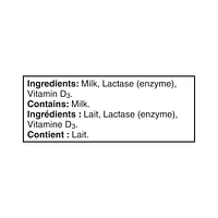 Lactantia Lactose Free Milk 3.25% Homogenized, 2L