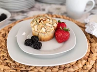 10 assiettes carrées 10,5 po Strawberry Street Catering, ens. De 12