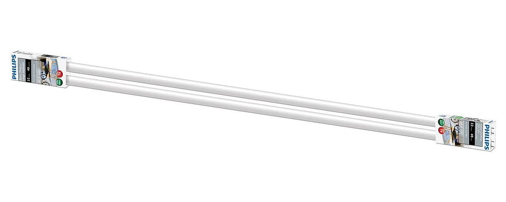 PHILIPS Fluorescent 32W T8 48" Cool white linear tube (2-pack), PHILIPS 32W 48" CW 2PK