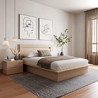 Ensemble de chambre à coucher 3 pièces Malibu