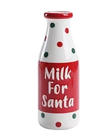 Holiday Time Service pour les gâteau et le lait du Père Noël