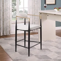 Diana Counter Stool, Set of 2, Beige