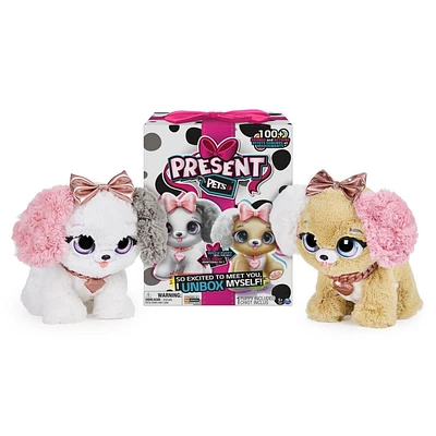 Present Pets Fancy Puppy Interactive Plush Pet