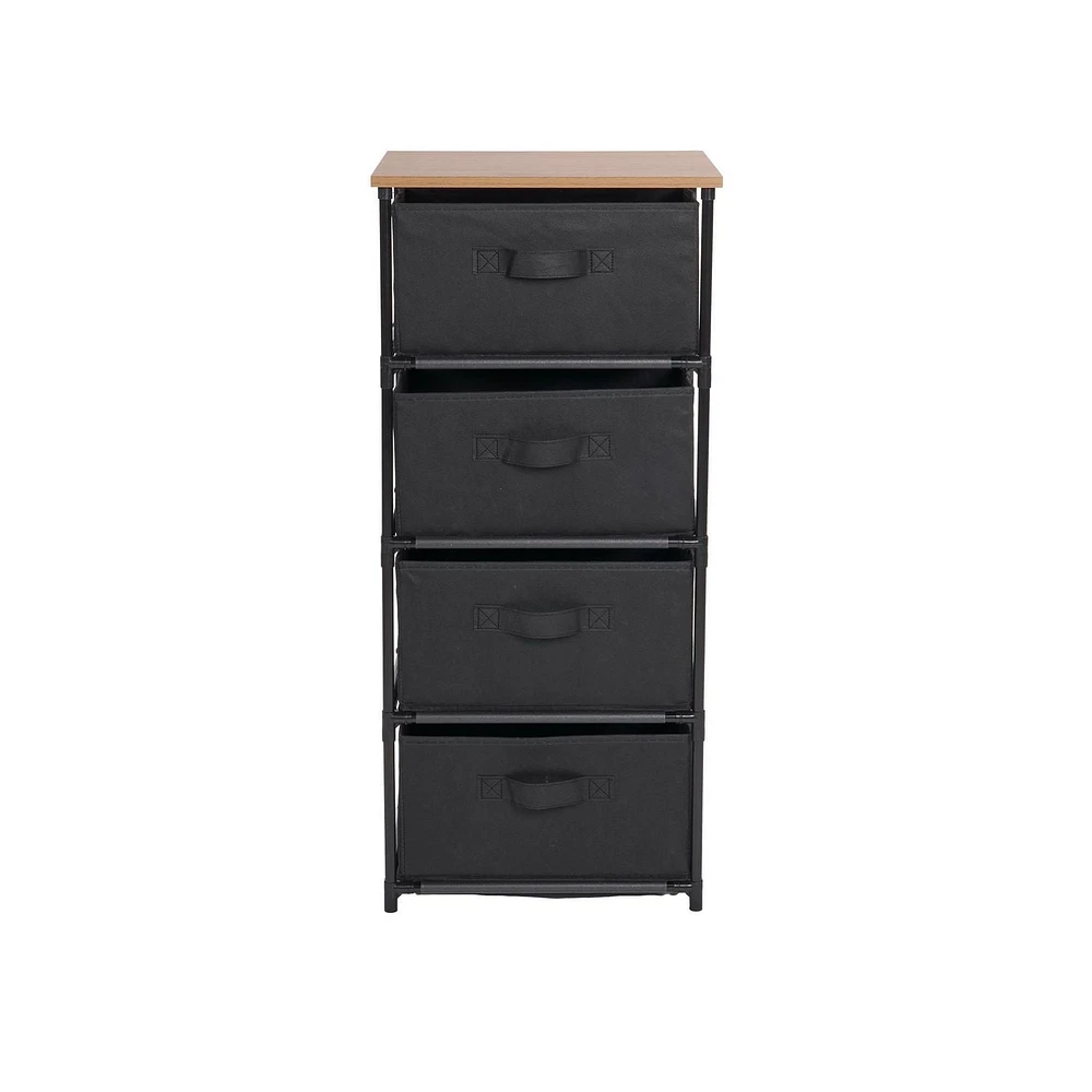 MAINSTAYS 4-Drawer Storage Dresser, 4-Drawer