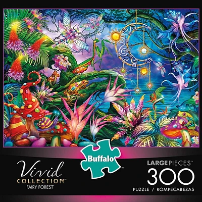 Buffalo Games Le puzzle Vivid Collection Fairy Forest en 300 pièces