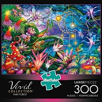 Buffalo Games Vivid Collection Fairy Forest 300 Piece Jigsaw Puzzle