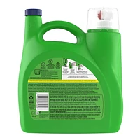 Détergent à lessive liquide Gain avec Aroma Boost, parfum Fraîcheur des îles, compatible avec les laveuses HE, 107 brassées, 4,55 L (154 oz liq.)