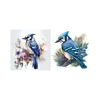 Swedish Dish Cloth Blue Jays Set De 2