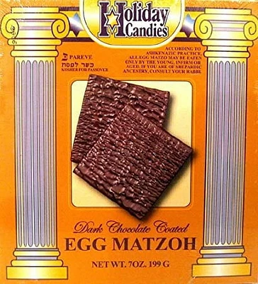 Matzo Sheets Egg Dark Choc KFP