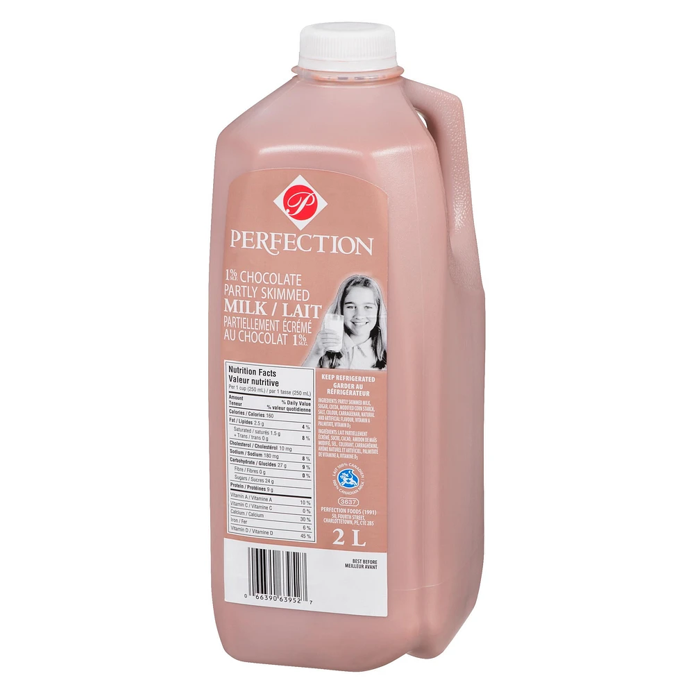Perfection 1% Chocolate Milk, Perfection 1% Choc Milk  2L