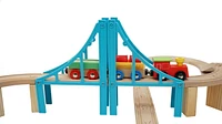 Ens. jouet train en bois Spark Create Imagine