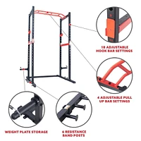Sunny Health & Fitness Power Zone Strength Rack - SF-XF9925