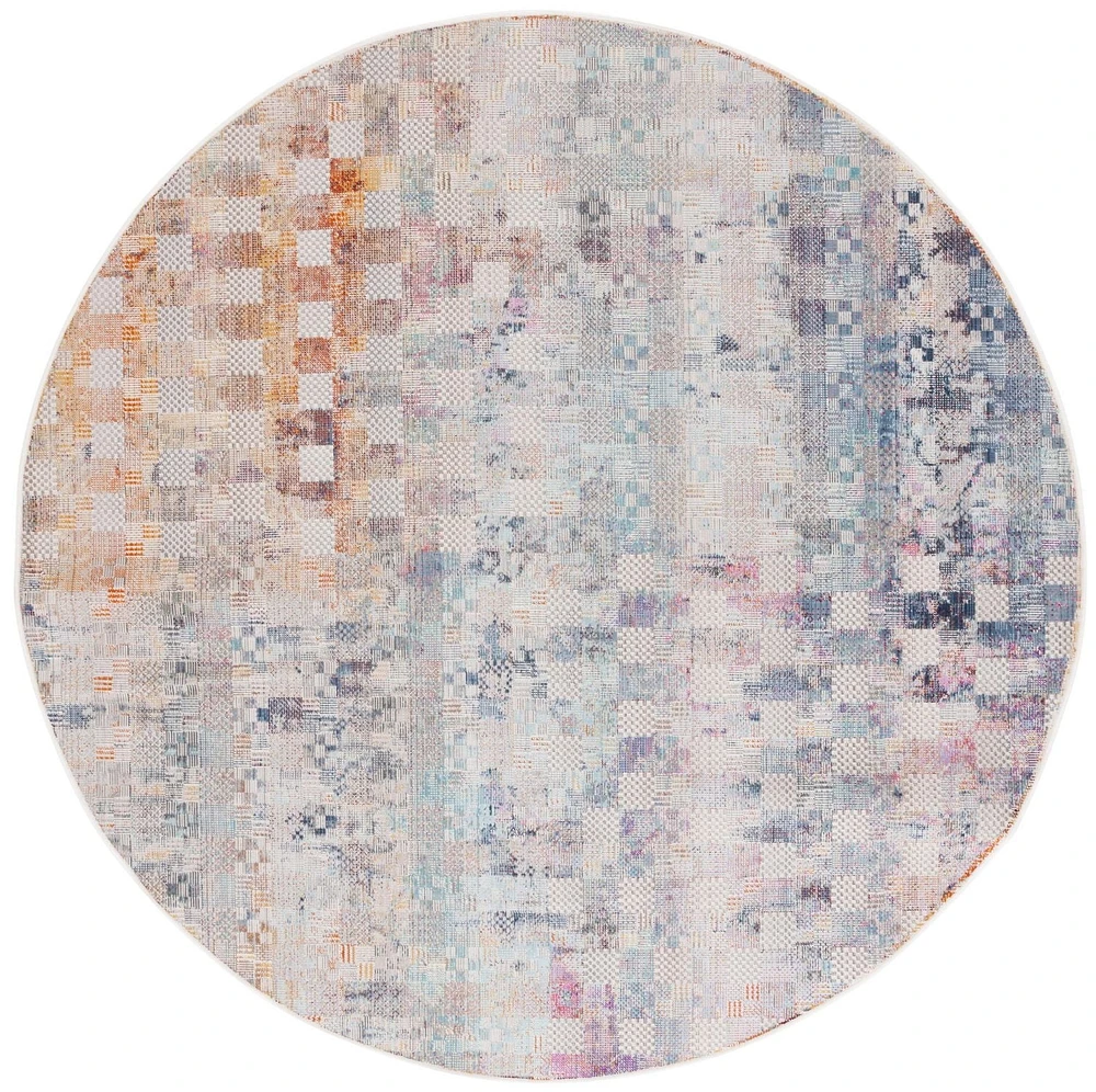 SAFAVIEH Rainbow Jamel Tapis Abstrait Intérieur/Extérieur