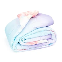 Justice Tie-Dye 3-Piece Twin/Full Reversible Comforter Set with Decorative Pillow