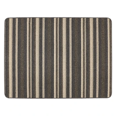 Tapis Cripston Umber de 3 pi x 4 pi Protège les planchers de saleté, sel et débris.