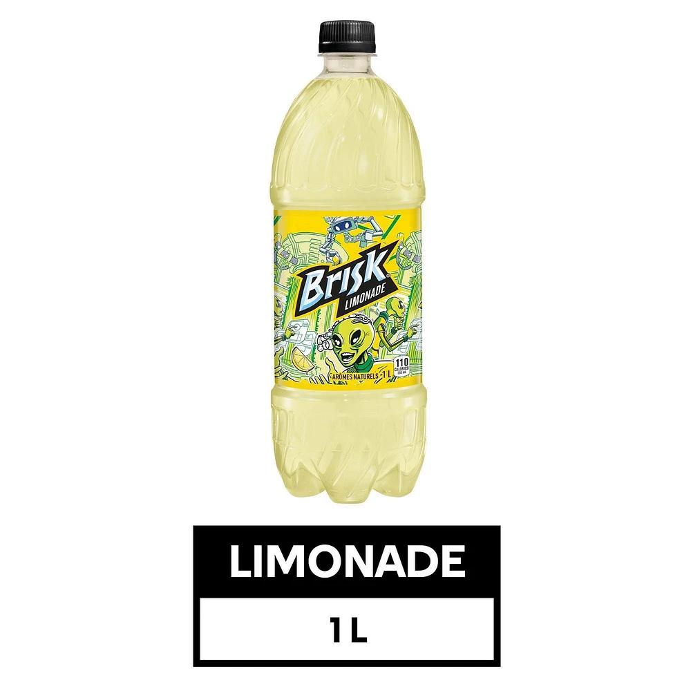 Brisk Lemonade, 1L Bottle, 1L