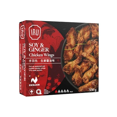 IRU - SOYA & GINGEMBRE AILES POULET 550G SOYA & GINGEMBRE AILES POULET 550G