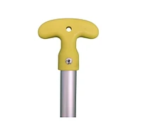 Blue Dog Marine Pagaie de kayak en aluminium de 3 pieds / 91 cm - Rame de navigation synthétique légère pour kayaks gonflables