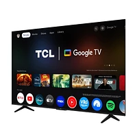Téléviseur intelligent TCL QLED 4K UHD HDR de 85" Série Q avec Google TV – 85Q51K